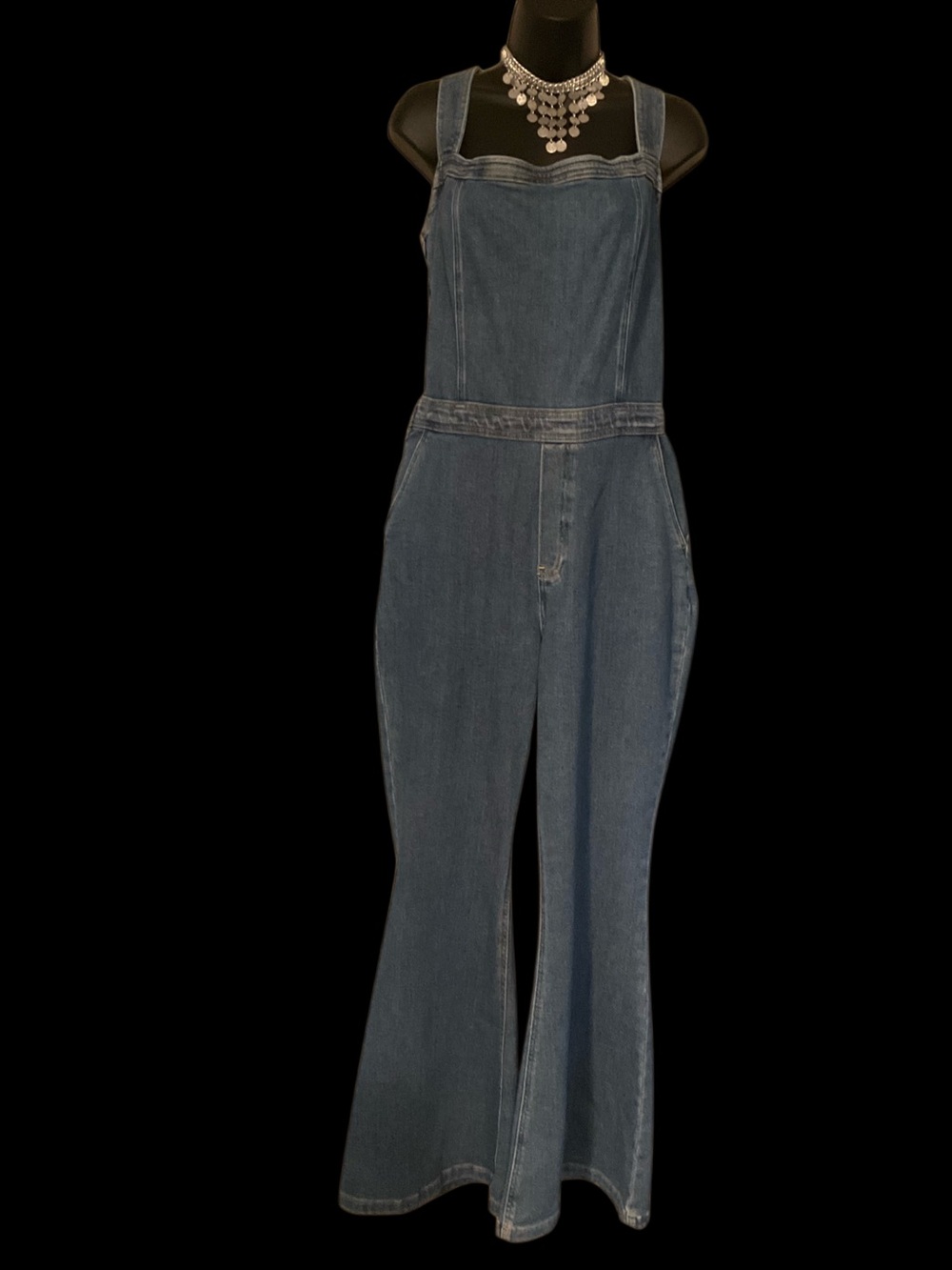 Arizona Jean Company Blue Denim Overalls